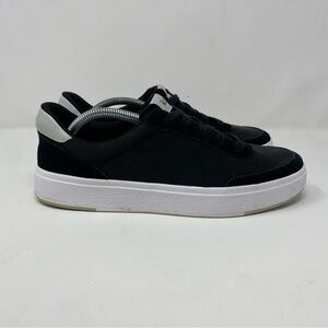 Kizik Hands Free Sneakers Black Low Top Men’s 10 Walking Shoes White Sole